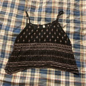 Aztec printed swing tank top